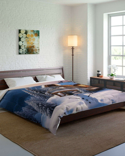 Winter Bliss Premium Polyester Snuggle Blanket - Luxurious Comfort for Chilly Nights - Superior Quality