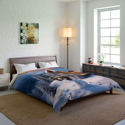 Winter Bliss Premium Polyester Snuggle Blanket - Luxurious Comfort for Chilly Nights - Superior Quality