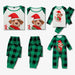 Christmas Cheer Women's Festive Graphic Top and Plaid Pants Set