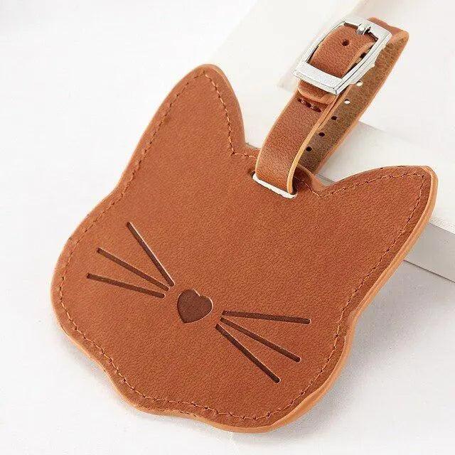 Cartoon Critter Silicone Luggage Tags for Trendy Women