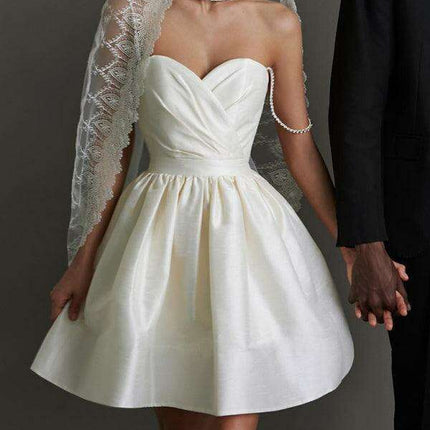 Glistening Rhinestone Mini Dress with Distinctive Shoulder Detail - Elegant & Fashion-Forward