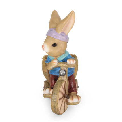 Room and Decor Mgo Rabbit Planter - Blue & Brown, Durable Magnesium Ox