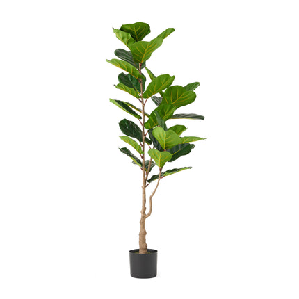 Room and Decor 150Cm Artificial Fiddle Leaf Fig Tree - Realistic Desig