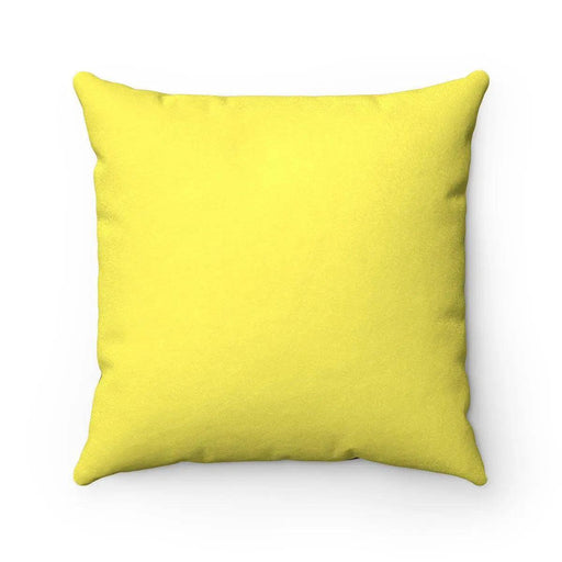 Yellow Faux suede 2 in 1 Tuscany decorative pillow w/insert - Très Elite