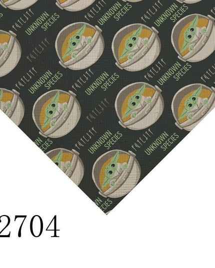 Yoda Design A4 Faux Leather Crafting Sheet