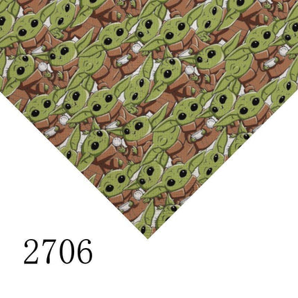 Yoda Design A4 Faux Leather Crafting Sheet