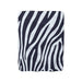 Zebra Print Sherpa Throw Blanket
