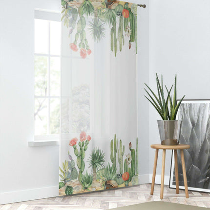 Personalized Kids' Cactus Photo Curtains - Customize Your Room with Maison d'Elite