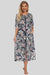 Nighttime Elegance Printed Nightgown with Handy Pockets