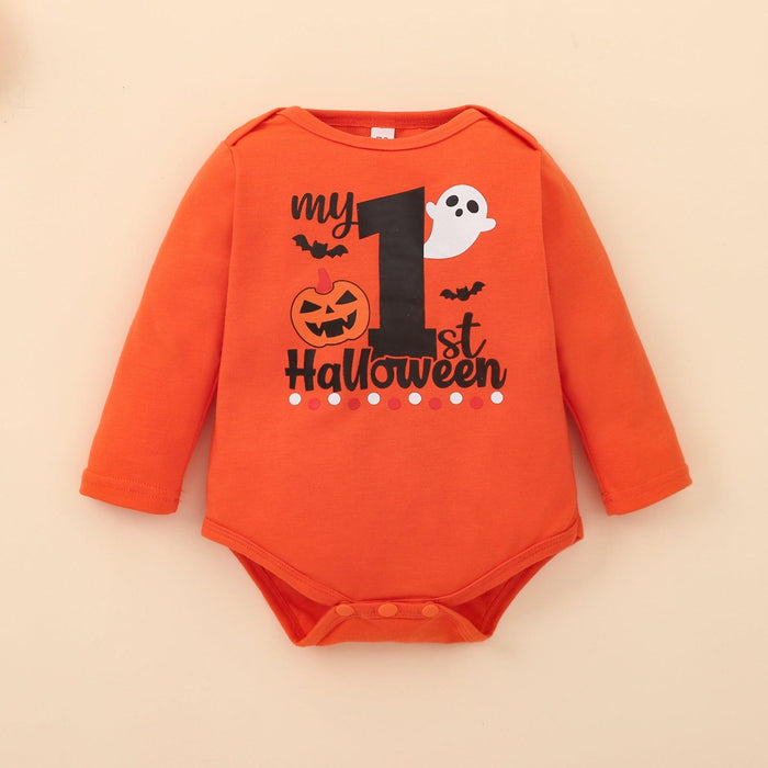 Spooky First Halloween Graphic Bodysuit and Long Pants Outfit
