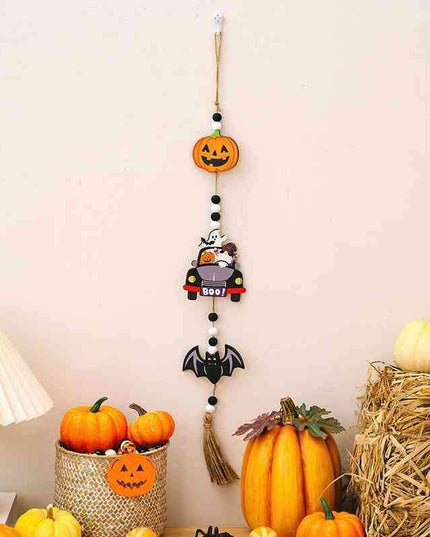 Spooky Haunted House Trio Hanging Ornaments for Halloween Decor