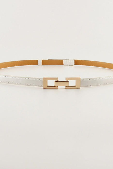 Stylish Slim Belt crafted from Premium PU
