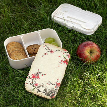 Customizable Sustainable Wooden Bento Box Set for Healthy Meals on the Go