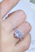 Admired Elegance 1 Carat Lab-Diamond Platinum-Plated Ring