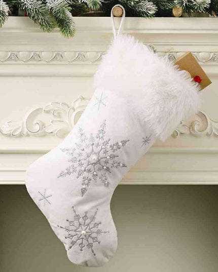 Winter Wonderland Elegance Christmas Stocking