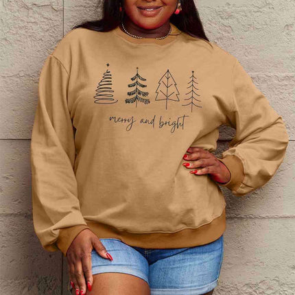 Festive Spirit Cotton Blend Sweatshirt