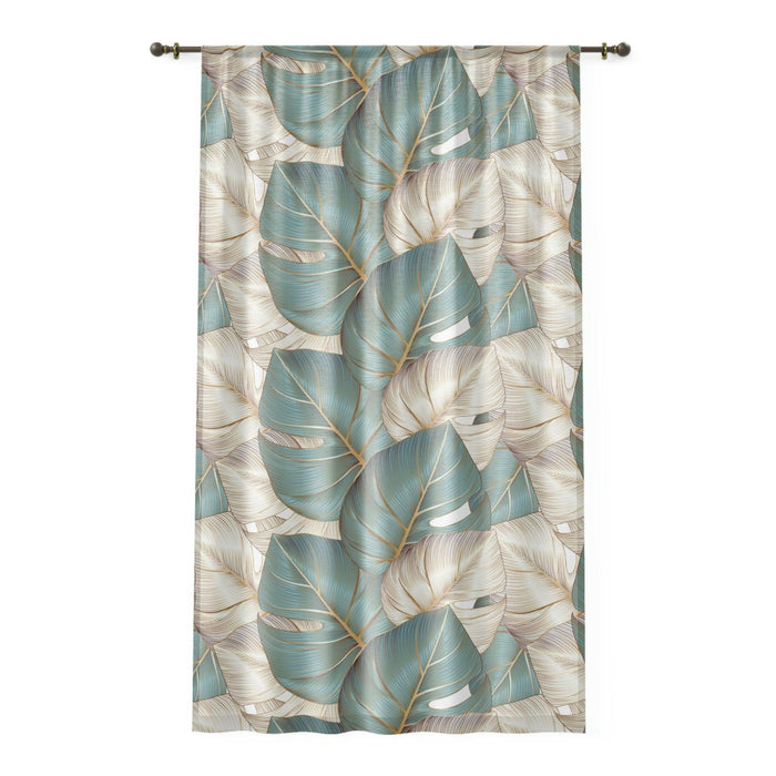 Elite Floral Customizable Window Curtains with Personalized Touch