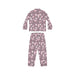 Luxurious Customized Floral Satin Pajama Set for Women