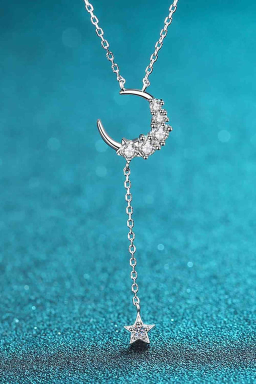 Starry Sky Moissanite Pendant Necklace