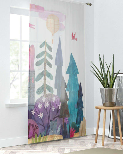 Magical Customizable Fairy Tale Curtains for Children's Rooms