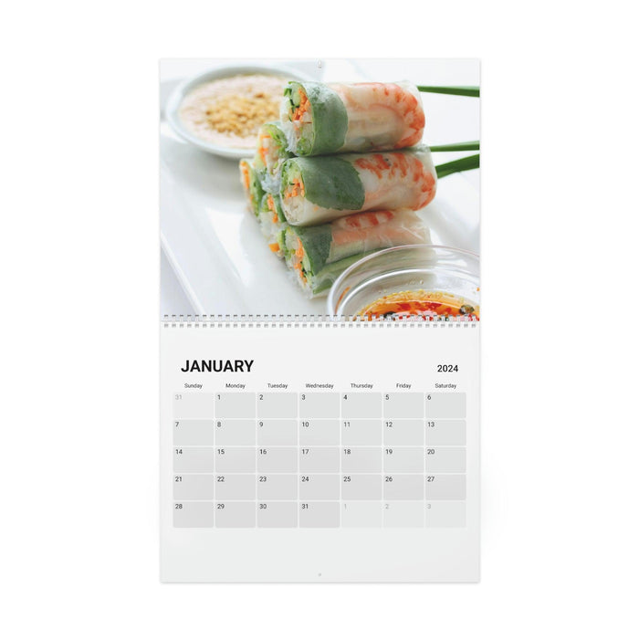 Deluxe Calendar Featuring Exquisite Vietnamese Cuisine (2024)