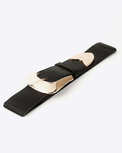 Elegant Stretchable PU Leather Belt for Effortless Chic