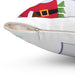 Reversible Joyeux Noel Decorative Pillow Cover - Stylish Two-Print Cushion Case