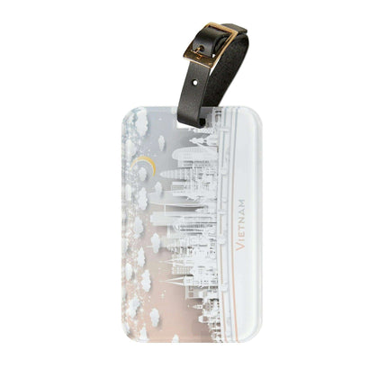 Customizable Luxury Acrylic Luggage Tag: Elevate Your Travel Experience