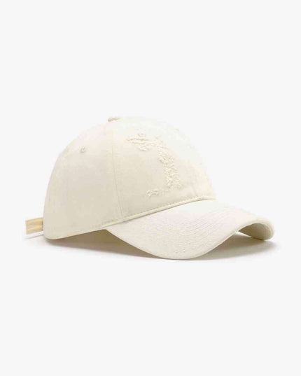 Trendy Distressed Cotton Adjustable Baseball Cap for Urban Style