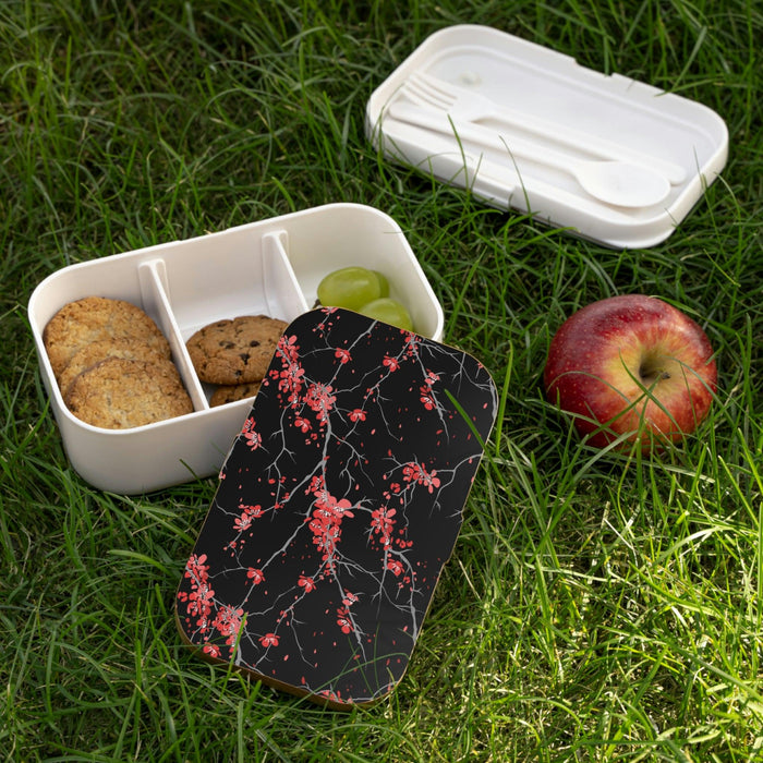 Personalized Wooden Lid Bento Lunch Box With Innovative Dividers