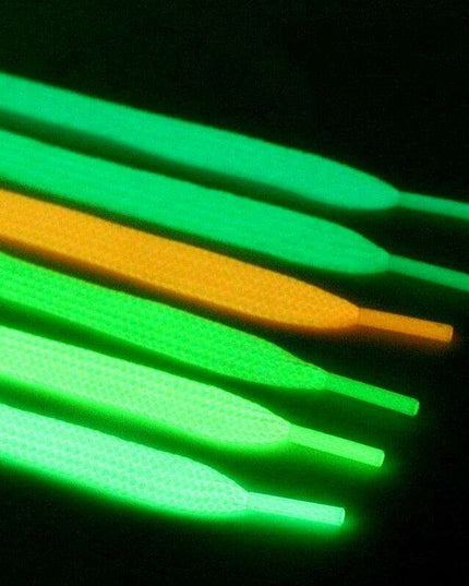 Radiant Nighttime Shoelaces - Shine Bright with Vibrant Glow