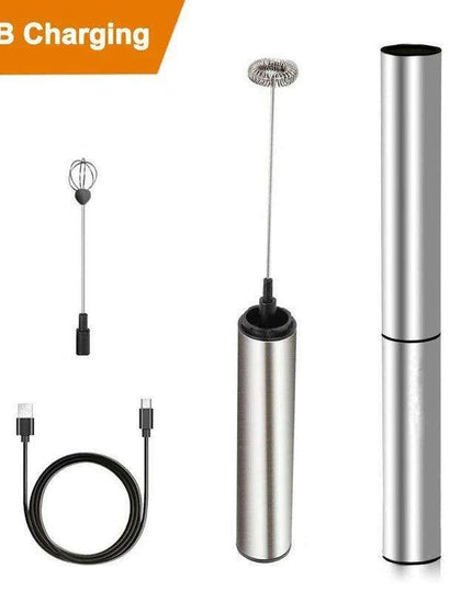 Travel-Friendly USB Milk Frother: Craft Cafe-Quality Frothed Milk Anywhere