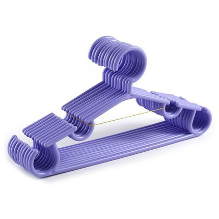 10-Pack Compact Kids' Travel Hangers for Efficient Closet Management- Très Elite- Très Elite