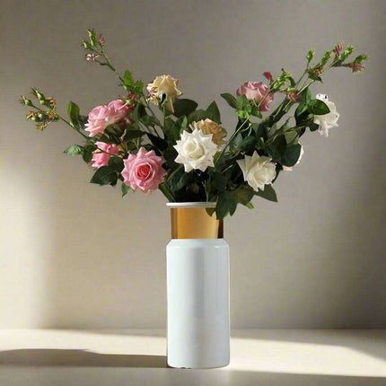 10 Stems Life-like Artificial Floral Arrangement for Weddings and Home Décor - Très Elite