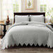 Elegant Jacquard Cotton Quilt Bedding Set