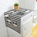 Linen Washing Machine Dust Cover with Cartoon Pattern