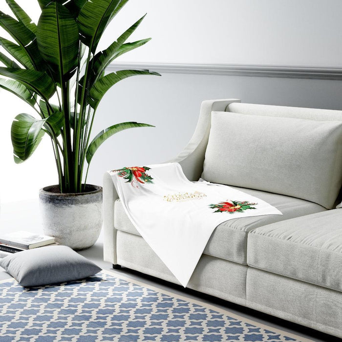 Elegant Holiday Infant Swaddle Blanket - Cozy Wrap for Your Baby