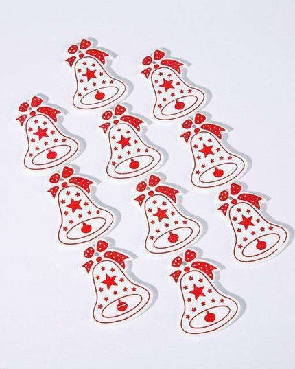 Festive Charm: 10 Delightful 5cm Holiday Hanging Ornaments