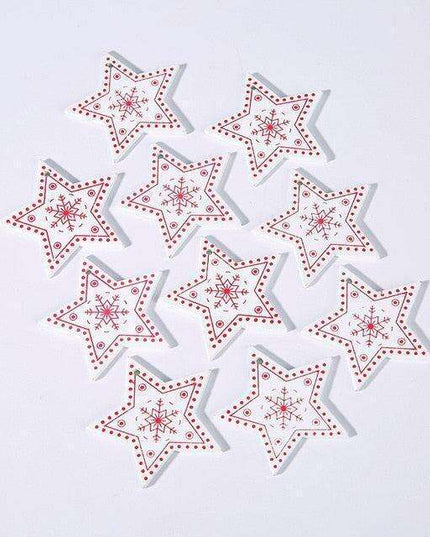 Festive Charm: 10 Delightful 5cm Holiday Hanging Ornaments