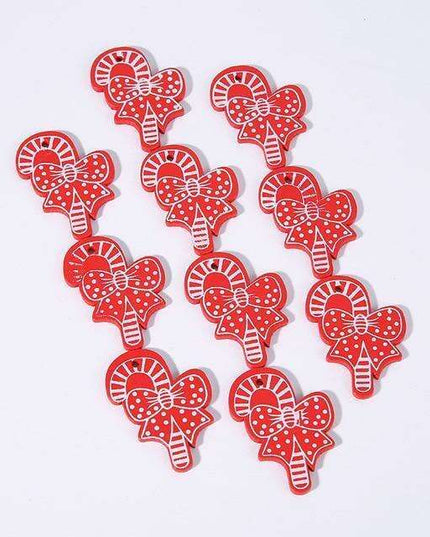 Festive Charm: 10 Delightful 5cm Holiday Hanging Ornaments