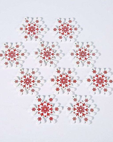 Festive Charm: 10 Delightful 5cm Holiday Hanging Ornaments