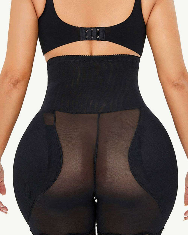 Elegant Lace-Trimmed Shaping Shorts