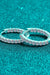 Moissanite 925 Sterling Silver Huggie Earrings-Trendsi-Silver-One Size-Très Elite