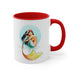 Enchanting Mermaid Ceramic Coffee Cup, 11oz