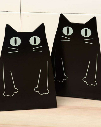 Elegant Iron Book Stands Set for a Refined Reading Space