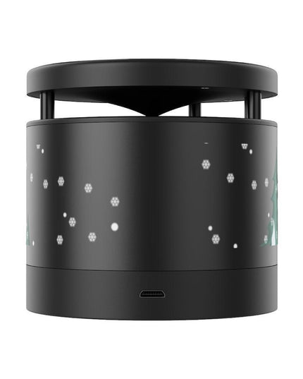 Aluminum Bluetooth Speaker with Integrated Wireless Charging Pad