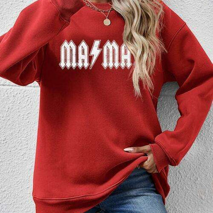 Statement Cozy Graphic Pullover Sweatshirt