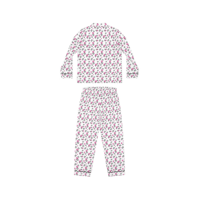 Luxurious Personalized Custom Design Women's Satin Pajama Set