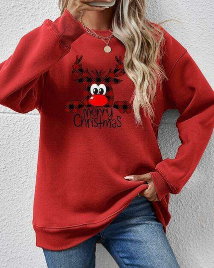 Christmas Cheer Festive Graphic Sweatshirt