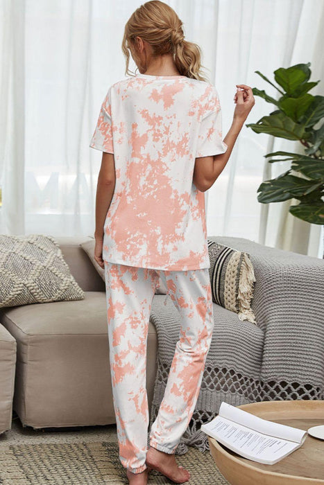 Chill Vibes Tie-Dye Lounge Suit with Joggers